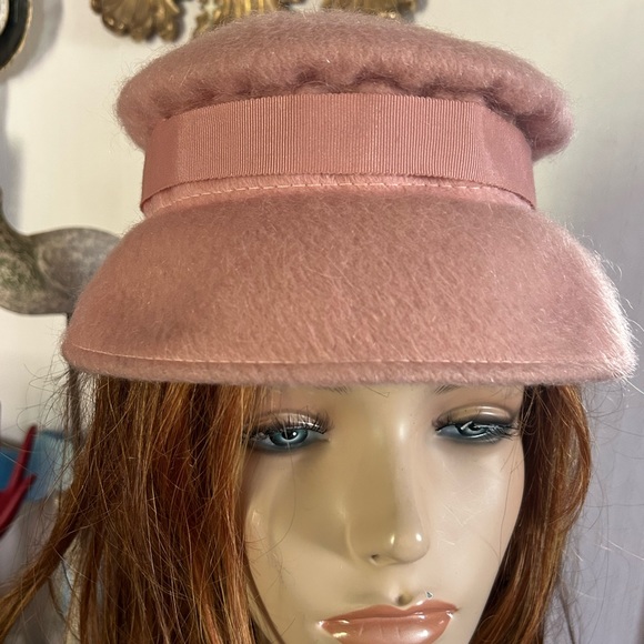 Vintage Dusty Rose Pink Hat - Picture 7 of 9